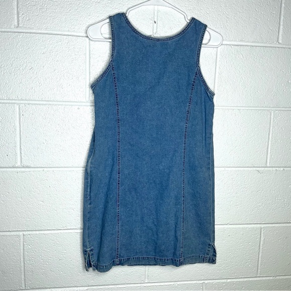 < Vintage GAP Denim Overall Dress Size Medium > - Picture 3 of 3